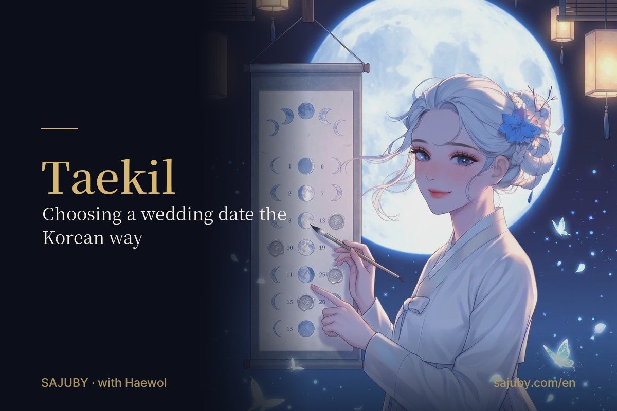 Choosing a Wedding Date the Korean Way: How Taekil Works