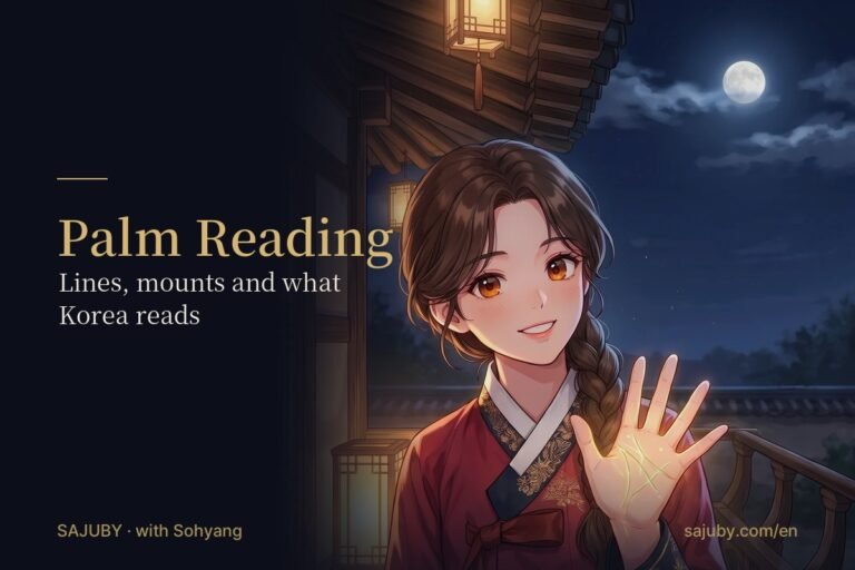 Korean Palm Reading (Sonkkeum): The Lines, the Mounts and What a Reader Looks For