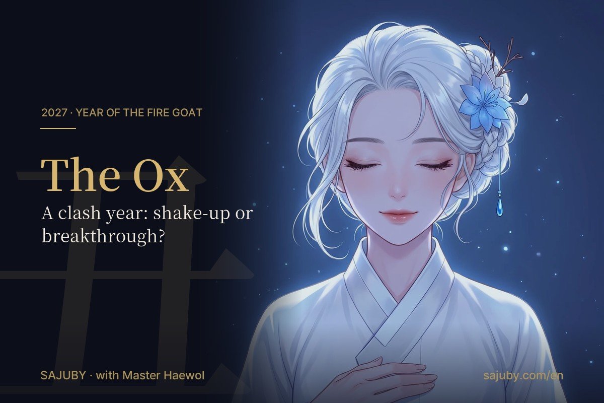 Ox in 2027, the Fire Goat year, with Master Haewol