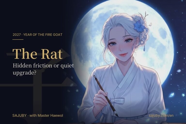 2027 Year of the Fire Goat for the Rat: Hidden Friction or Quiet Upgrade?