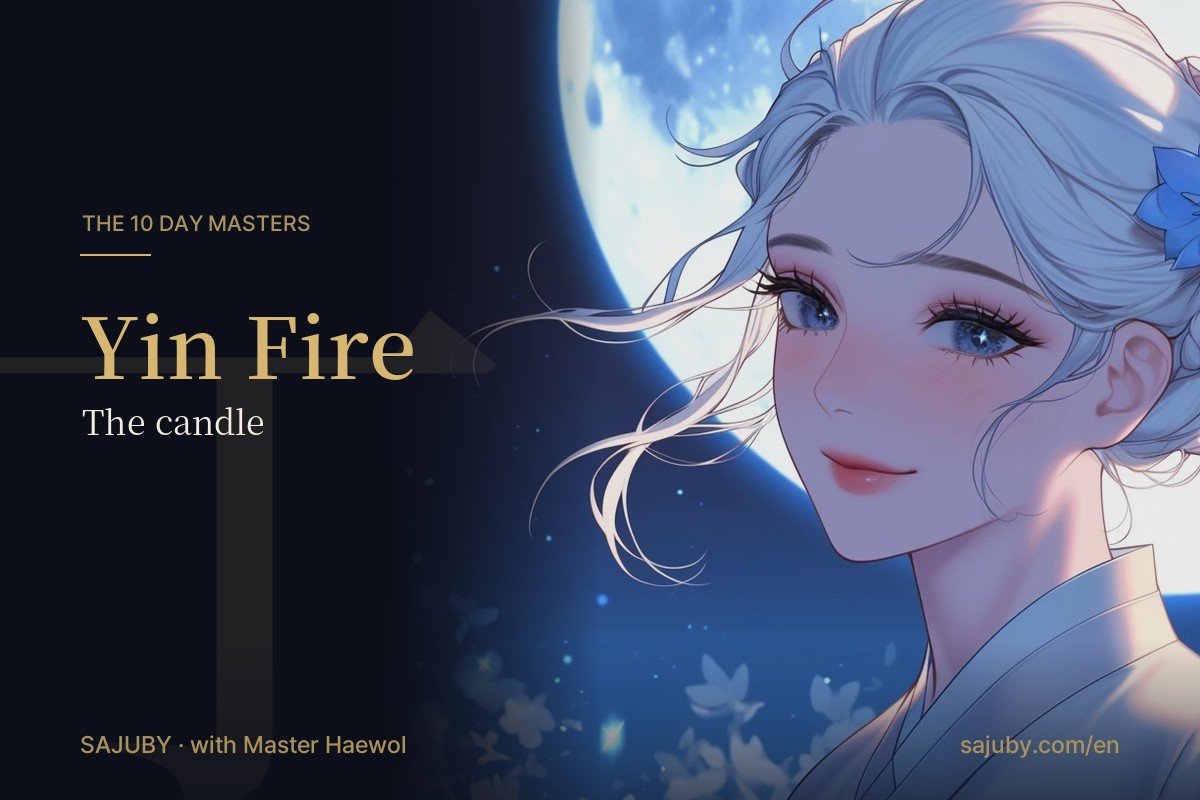 Yin Fire day master in Korean saju, with Master Haewol